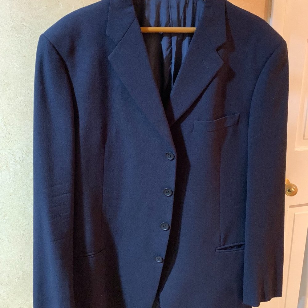 Mani by Giorgio Armani navy sports jacket